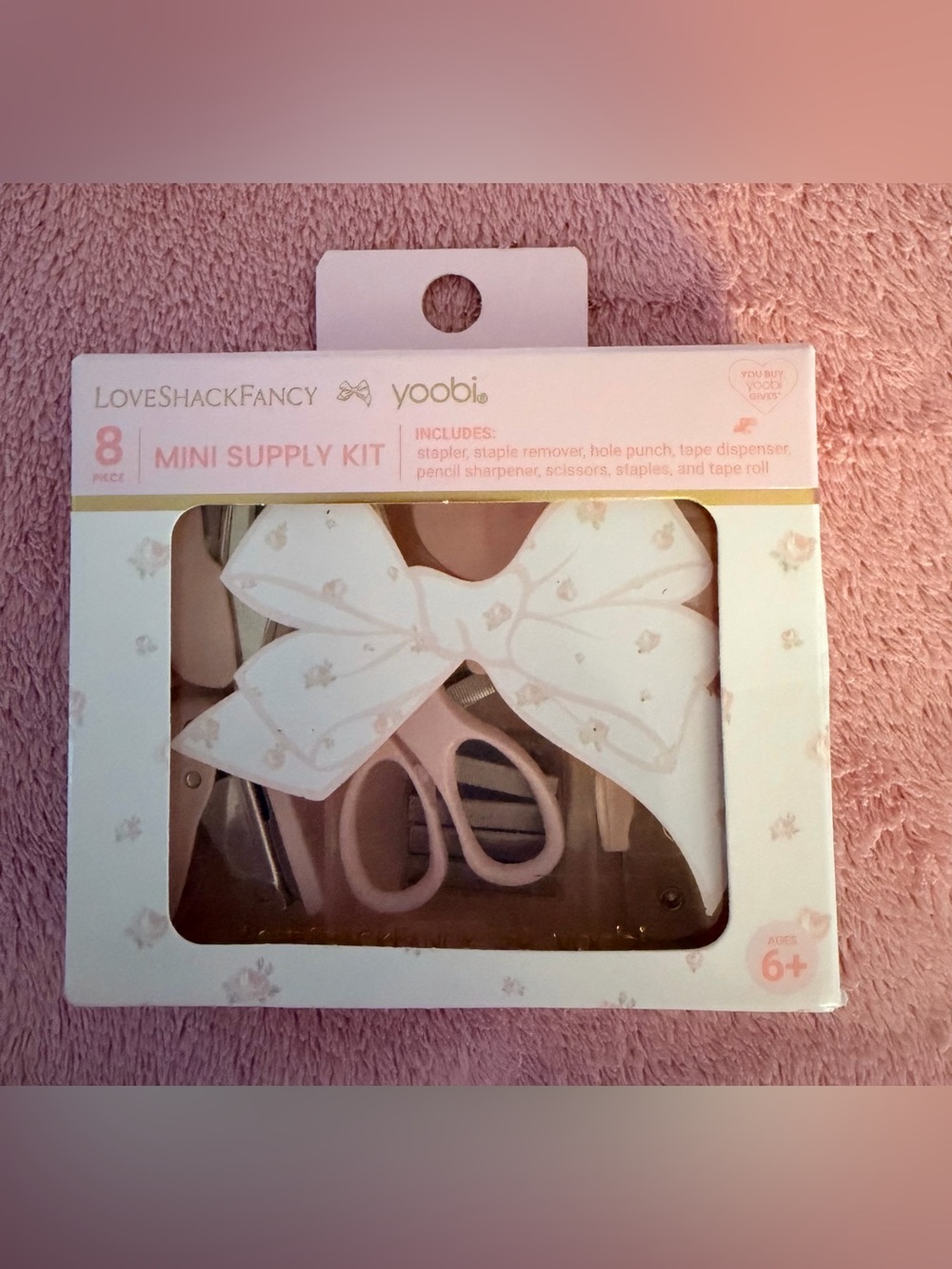 Loveshackfancy mini supply kit